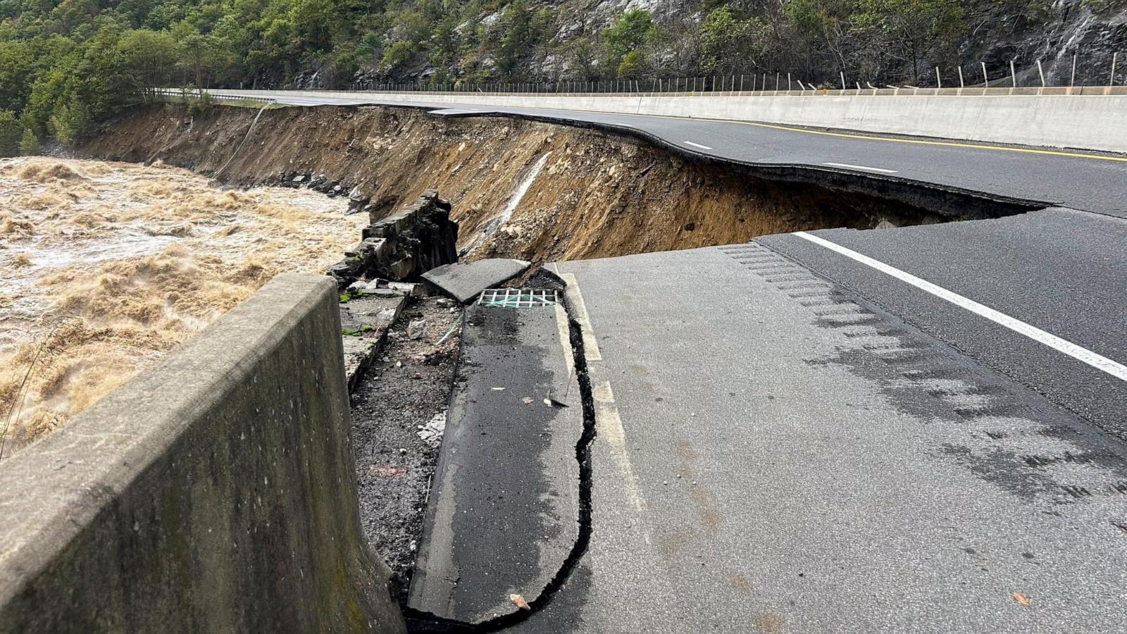 I-40 Collapse in North Carolina: Reopening Delayed Further After Asphalt Fall