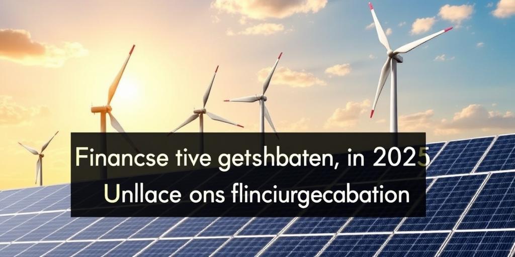 Financing the Green Transition: Global Efforts in 2025