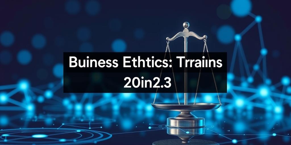 Business Ethics Training: A 2025 Imperative